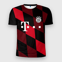 Футболка спортивная мужская ФК Бавария Мюнхен, цвет: 3D-принт
