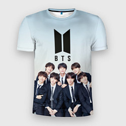 Футболка спортивная мужская BTS, цвет: 3D-принт