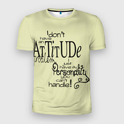 Мужская спорт-футболка Мудрая фраза о проблемах