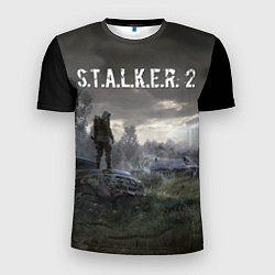 Футболка спортивная мужская STALKER 2, цвет: 3D-принт