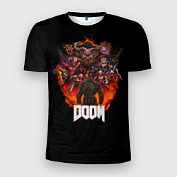 Мужская спорт-футболка Doom