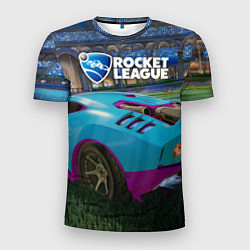 Футболка спортивная мужская Rocket League, цвет: 3D-принт