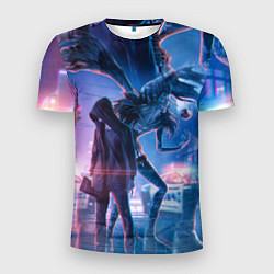 Футболка спортивная мужская DEATH NOTE ТЕТРАДЬ СМЕРТИ, цвет: 3D-принт