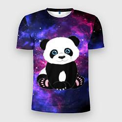 Футболка спортивная мужская Space Panda, цвет: 3D-принт