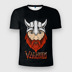 Мужская спорт-футболка Valheim викинг