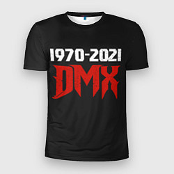 Футболка спортивная мужская DMX 1970-2021, цвет: 3D-принт