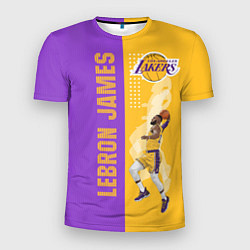 Мужская спорт-футболка Леброн NBA