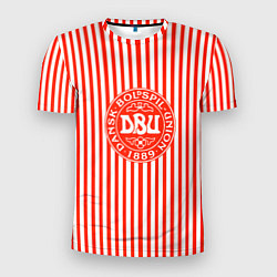 Мужская спорт-футболка Сборная Дании