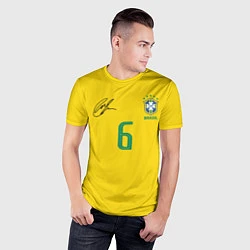 Футболка спортивная мужская Р Карлос футболка сборной, цвет: 3D-принт — фото 2