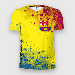 Футболка спортивная мужская Barcelona Барселона, цвет: 3D-принт