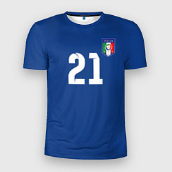 Футболка спортивная мужская Andrea Pirlo, цвет: 3D-принт