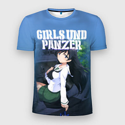Мужская спорт-футболка Girls und Panzer