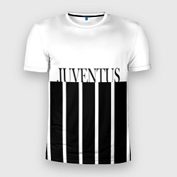 Мужская спорт-футболка Juventus Tee Black and White 202122