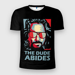 Мужская спорт-футболка The Dude Abides Лебовски