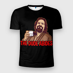 Футболка спортивная мужская The Dude Abides Lebowski, цвет: 3D-принт