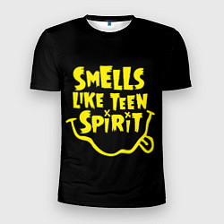 Мужская спорт-футболка Smells like teen spirit