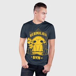 Футболка спортивная мужская Vermilion gym, цвет: 3D-принт — фото 2