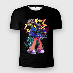 Футболка спортивная мужская FNF УИТТИ WHITTY, цвет: 3D-принт