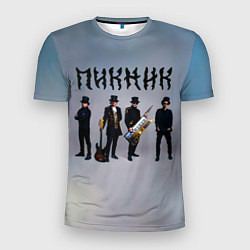 Футболка спортивная мужская Пикник группа, цвет: 3D-принт