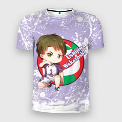 Мужская спорт-футболка Ushijima Wakatoshi Haikyu Волейбол Z