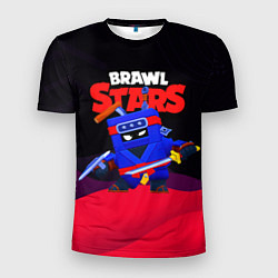 Мужская спорт-футболка Ниндзя ЭШ Ash Brawl Stars