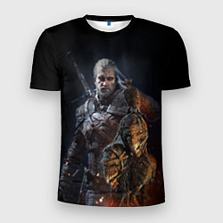 Мужская спорт-футболка Witcher III