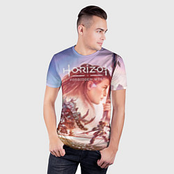 Футболка спортивная мужская Элой Horizon Forbidden West DE, цвет: 3D-принт — фото 2