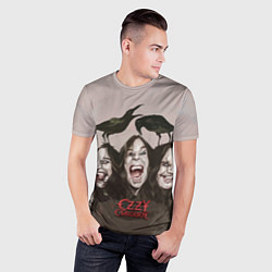 Футболка спортивная мужская Ozzy Osbourne, цвет: 3D-принт — фото 2