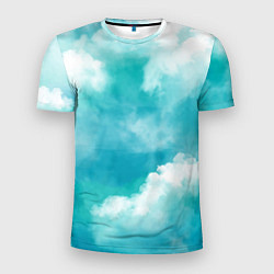 Мужская спорт-футболка Голубое Небо Blue Sky Z