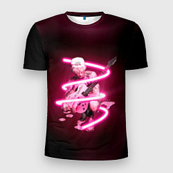 Футболка спортивная мужская Pink MGK, цвет: 3D-принт