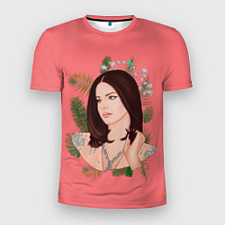 Мужская спорт-футболка Нарисованная Лана