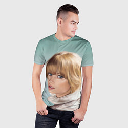 Футболка спортивная мужская Обворожительная Тейлор, цвет: 3D-принт — фото 2