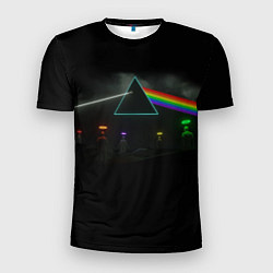 Футболка спортивная мужская ПИНК ФЛОЙД PINK FLOYD LOGO, цвет: 3D-принт