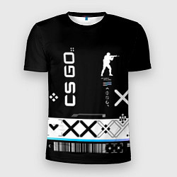 Мужская спорт-футболка Поток информации СS:GO