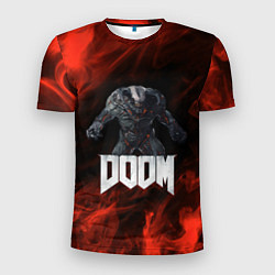Мужская спорт-футболка 3D BARON DOOM FIRE