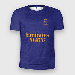 Футболка спортивная мужская Real Madrid Benzema 9 Viola Theme, цвет: 3D-принт