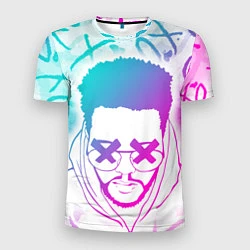 Футболка спортивная мужская The Weeknd, XO, цвет: 3D-принт