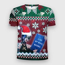 Футболка спортивная мужская Список плохих дел Arcane, цвет: 3D-принт