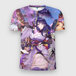 Мужская спорт-футболка ГЕРОИНИ ГЕНШИН ИМПАКТ GENSHIN IMPACT