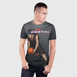 Футболка спортивная мужская Дайки Аомине, цвет: 3D-принт — фото 2