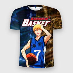 Футболка спортивная мужская Kuroko no Basuke, Рёта Кисе Kise Ryota, цвет: 3D-принт