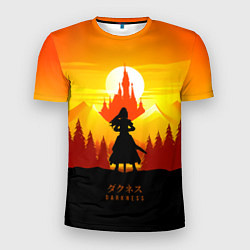 Футболка спортивная мужская Darkness - KonoSuba, цвет: 3D-принт