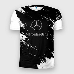Футболка спортивная мужская Mercedes-Benz Авто, цвет: 3D-принт