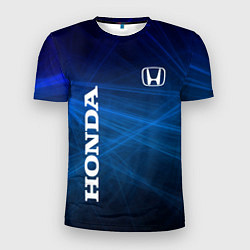 Футболка спортивная мужская Honda - Blue, цвет: 3D-принт
