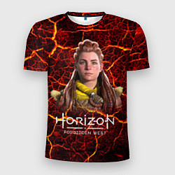Футболка спортивная мужская Horizon Forbidden West Элой, цвет: 3D-принт
