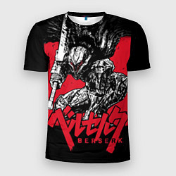 Футболка спортивная мужская БЕРСЕРК В ДОСПЕХАХ, цвет: 3D-принт
