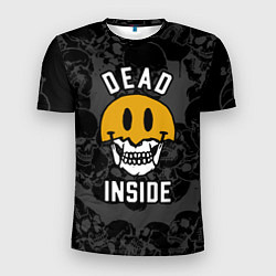 Мужская спорт-футболка Dead inside - мертвый внутри