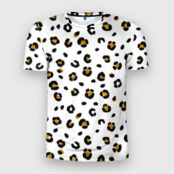 Мужская спорт-футболка Пятна леопарда leopard spots