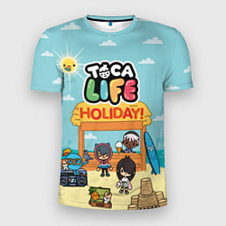 Мужская спорт-футболка Toca Life Holiday!