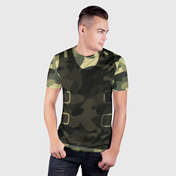 Футболка спортивная мужская Body Armor, цвет: 3D-принт — фото 2